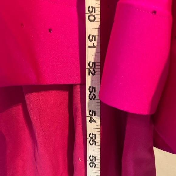 Sherri Hill Sparkling Fuchsia Gown - Picture 7 of 12